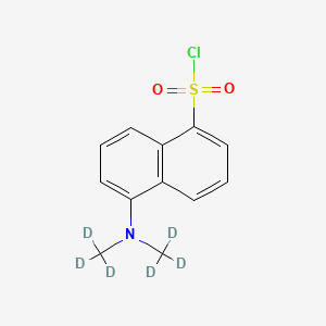 molecular formula C12H12ClNO2S B588071 Dansyl Chloride-d6 