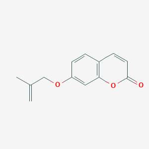 molecular formula C13H12O3 B5880723 7-[(2-methylprop-2-en-1-yl)oxy]-2H-chromen-2-one 