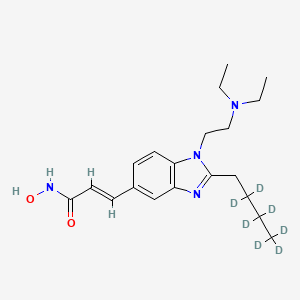 molecular formula C20H30N4O2 B588080 Pracinostat-d7 CAS No. 1795137-15-3