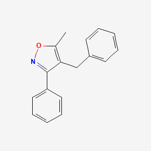 3-Phenyl-4-benzyl-5-methylisoxazole