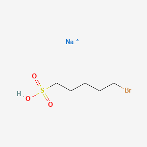 B588103 5-Bromo-1-pentanesulfonic Acid Sodium Salt CAS No. 55788-45-9