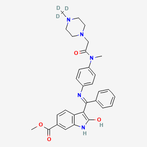 molecular formula C31H33N5O4 B588111 Intedanib-d3 