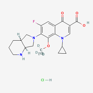 Moxifloxacin Hydrochloride-13CD3