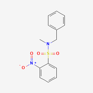 B5881236 N-benzyl-N-methyl-2-nitrobenzenesulfonamide CAS No. 42060-39-9