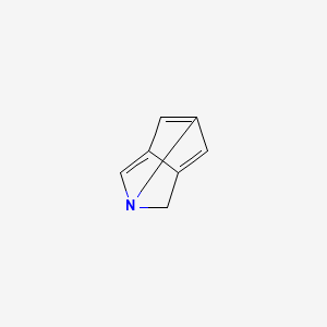 molecular formula C9H9N B588126 1H-2,5-Ethanocyclopenta[c]pyrrole CAS No. 158933-35-8