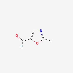 molecular formula C5H5NO2 B588130 2-甲基恶唑-5-甲醛 CAS No. 153138-05-7