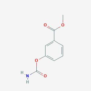molecular formula C9H9NO4 B5881356 Methyl 3-carbamoyloxybenzoate 