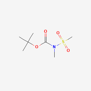 molecular formula C7H15NO4S B588143 tert-butyl N-methyl-N-methylsulfonylcarbamate CAS No. 894351-83-8
