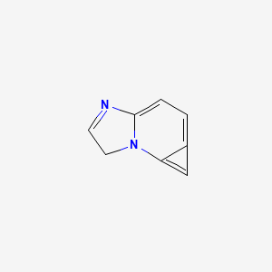 molecular formula C8H6N2 B588157 1h-Cycloprop[e]imidazo[1,2-a]pyridine CAS No. 157628-20-1
