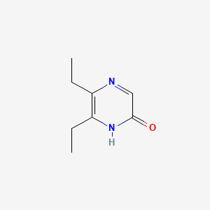 5,6-Diethylpyrazin-2(1H)-one