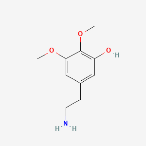 molecular formula C10H15NO3 B588162 5-(2-Aminoethyl)-2,3-dimethoxyphenol CAS No. 16046-07-4