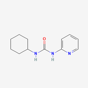 molecular formula C12H17N3O B5881636 1-cyclohexyl-3-pyridin-2-ylurea CAS No. 49665-58-9