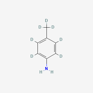 molecular formula C7H9N B588171 4-Toluidine-d7 (Major) CAS No. 68693-08-3