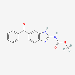 molecular formula C16H13N3O3 B588179 5-Hydroxymebendazole-d3 CAS No. 1173021-87-8