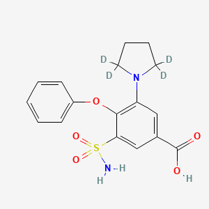 molecular formula C17H18N2O5S B588190 Piretanide-d4 CAS No. 1246816-90-9