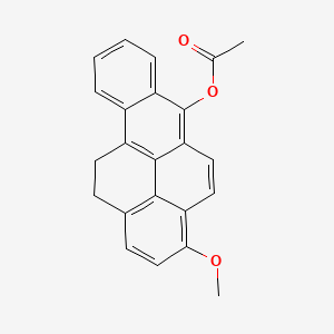 6-Acetyloxy-3-methoxy-11,12-dihydro-benzopyrene