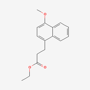 Ethyl 3-(4-methoxynaphthalen-1-yl)propanoate