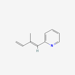 2-[(1E)-2-Methyl-1,3-butadien-1-yl]pyridine