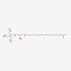 molecular formula C26H48O3 B588230 Isostearyl Glyceryl Pentaerythrityl Ether CAS No. 146925-83-9