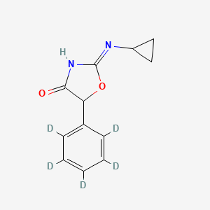 molecular formula C12H12N2O2 B588233 Cyclazodone-d5 