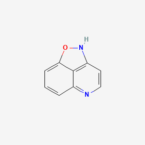 molecular formula C9H6N2O B588241 2H-[1,2]Oxazolo[3,4,5-de]quinoline CAS No. 130201-75-1