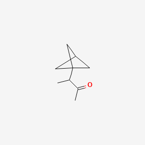 molecular formula C9H14O B588242 3-{BICYCLO[1.1.1]PENTAN-1-YL}BUTAN-2-ONE CAS No. 125642-50-4