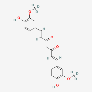 molecular formula C21H20O6 B588258 Curcumin D6 CAS No. 1246833-26-0