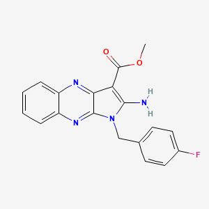 molecular formula C19H15FN4O2 B5882590 SKLB-11A 
