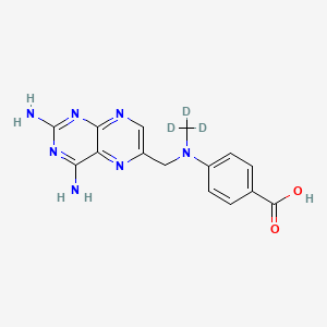 molecular formula C15H15N7O2 B588278 DAMPA-d3 
