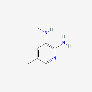molecular formula C7H11N3 B588280 N3,5-Dimethyl-2,3-pyridinediamine CAS No. 155790-04-8