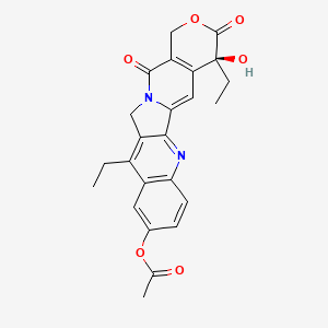 molecular formula C24H22N2O6 B588288 10-O-Acetyl SN-38 CAS No. 946821-59-6