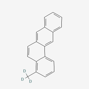 molecular formula C19H14 B588297 4-Methylbenz[a]anthracene-d3 CAS No. 1794971-11-1