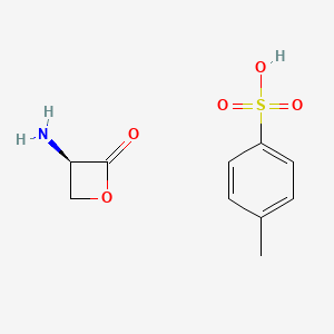 molecular formula C10H13NO5S B588319 (R)-3-aminooxetan-2-one 4-methylbenzenesulfonate CAS No. 149572-97-4
