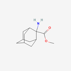 B588335 Methyl 2-aminoadamantane-2-carboxylate CAS No. 144876-68-6