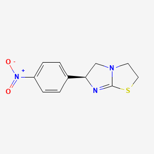 (6S)-6-(4-Nitrophenyl)-2,3,5,6-tetrahydroimidazo[2,1-b][1,3]thiazole
