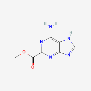 Methyl 6-amino-1H-purine-2-carboxylate