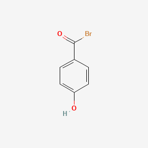 molecular formula C7H5BrO2 B588360 4-Hydroxybenzoyl bromide CAS No. 151093-38-8