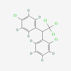 1-Chloro-2,3,4,5-tetradeuterio-6-[2,2,2-trichloro-1-(4-chloro-2,3,5,6-tetradeuteriophenyl)ethyl]benzene
