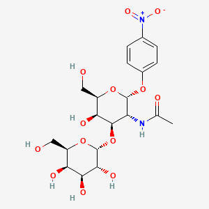 4-Nitrophenyl 2-acetamido-2-deoxy-3-O-alpha-D-galactopyranosyl-alpha-D-galactopyranoside