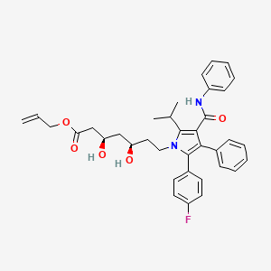 molecular formula C36H39FN2O5 B588387 Atorvastatin Allyl Ester CAS No. 915092-85-2
