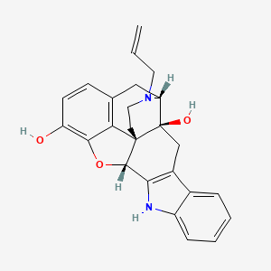 molecular formula C25H24N2O3 B588392 Naloxyindole CAS No. 126580-45-8