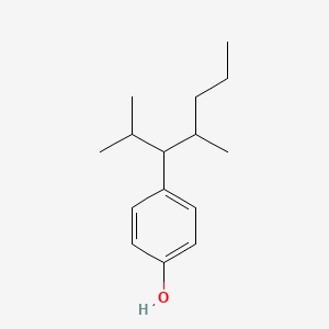 molecular formula C15H24O B588399 4-(2,4-Dimethylheptan-3-yl)phenol CAS No. 1158978-65-4