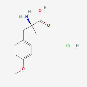 molecular formula C11H16ClNO3 B588400 O,alpha-Dimethyl-L-tyrosine Hydrochloride CAS No. 35026-10-9