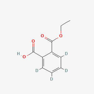 molecular formula C10H10O4 B588407 Monoethyl phthalate-d4 CAS No. 1219806-03-7