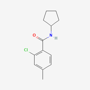 2-chloro-N-cyclopentyl-4-methylbenzamide