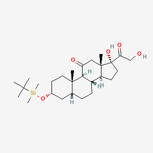 3|A-O-tert-Butyldimethylsilyl Tetrahydro Cortisone