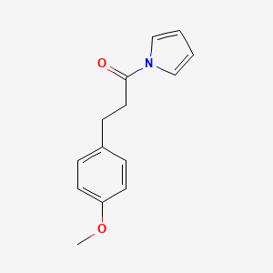 3-(4-Methoxyphenyl)-1-(pyrrol-1-yl)propan-1-one