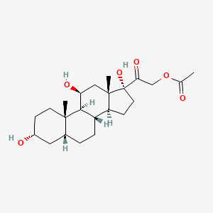 molecular formula C23H36O6 B588432 Tetrahydrocortisol 21-Acetate CAS No. 4004-80-2
