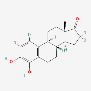 molecular formula C18H22O3 B588442 4-Hydroxy Estrone-d4 CAS No. 81586-98-3