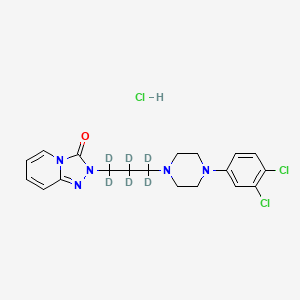3,4-Dichloro Trazodone-d6 Hydrochloride